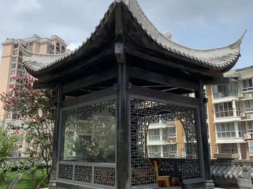 景觀亭子鋁合金窗花