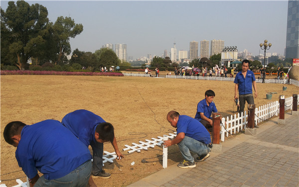 宏洲錦龍在長沙橘子洲頭的護欄工程案例 宏洲錦龍在長沙橘子洲頭的護欄工程案例