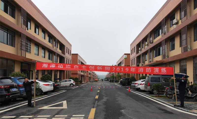 宏洲錦龍進行2019生產(chǎn)消防演練