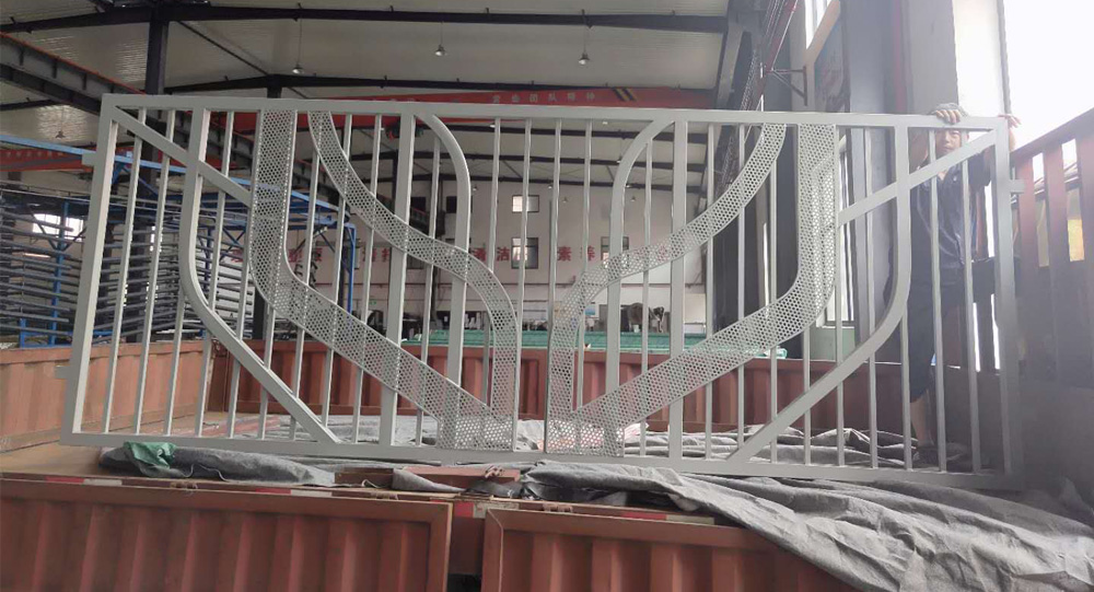 定制個性鋅鋼護欄圍欄廠家